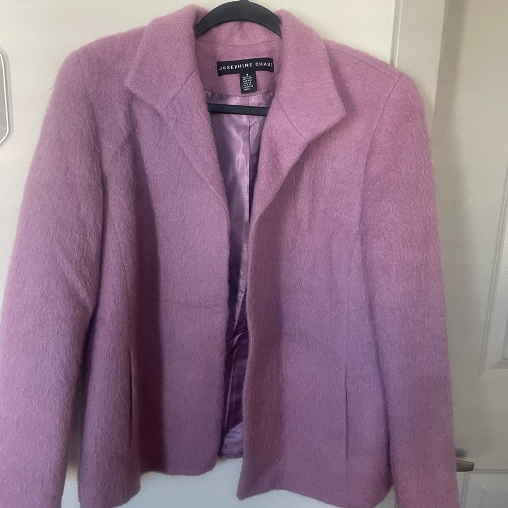 Vintage Mohair Wool blend lightweight coat